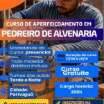 Parnaguá abre inscrições para curso gratuito de aperfeiçoamento em Pedreiro de Alvenaria